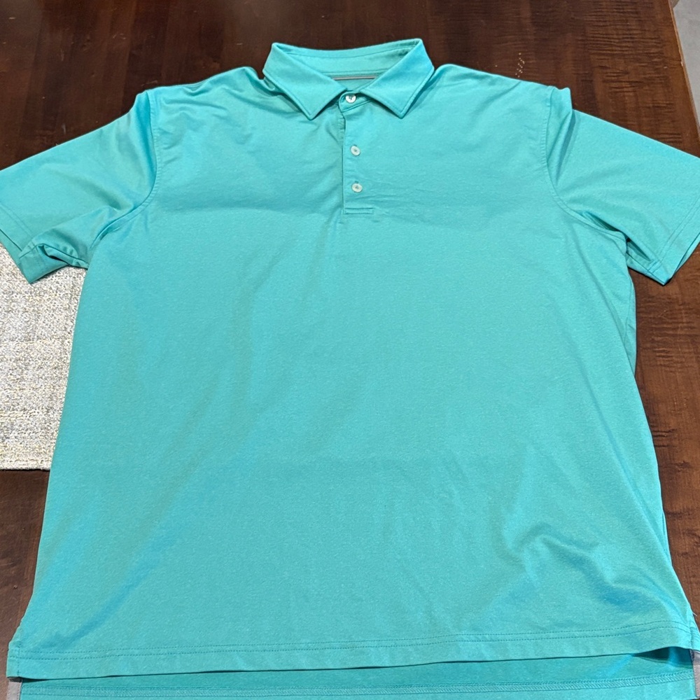 johnnie-O Men's Teal Polo Shirt